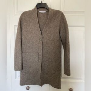 Kokun Women's Oatmeal Wool Coat- Size XS